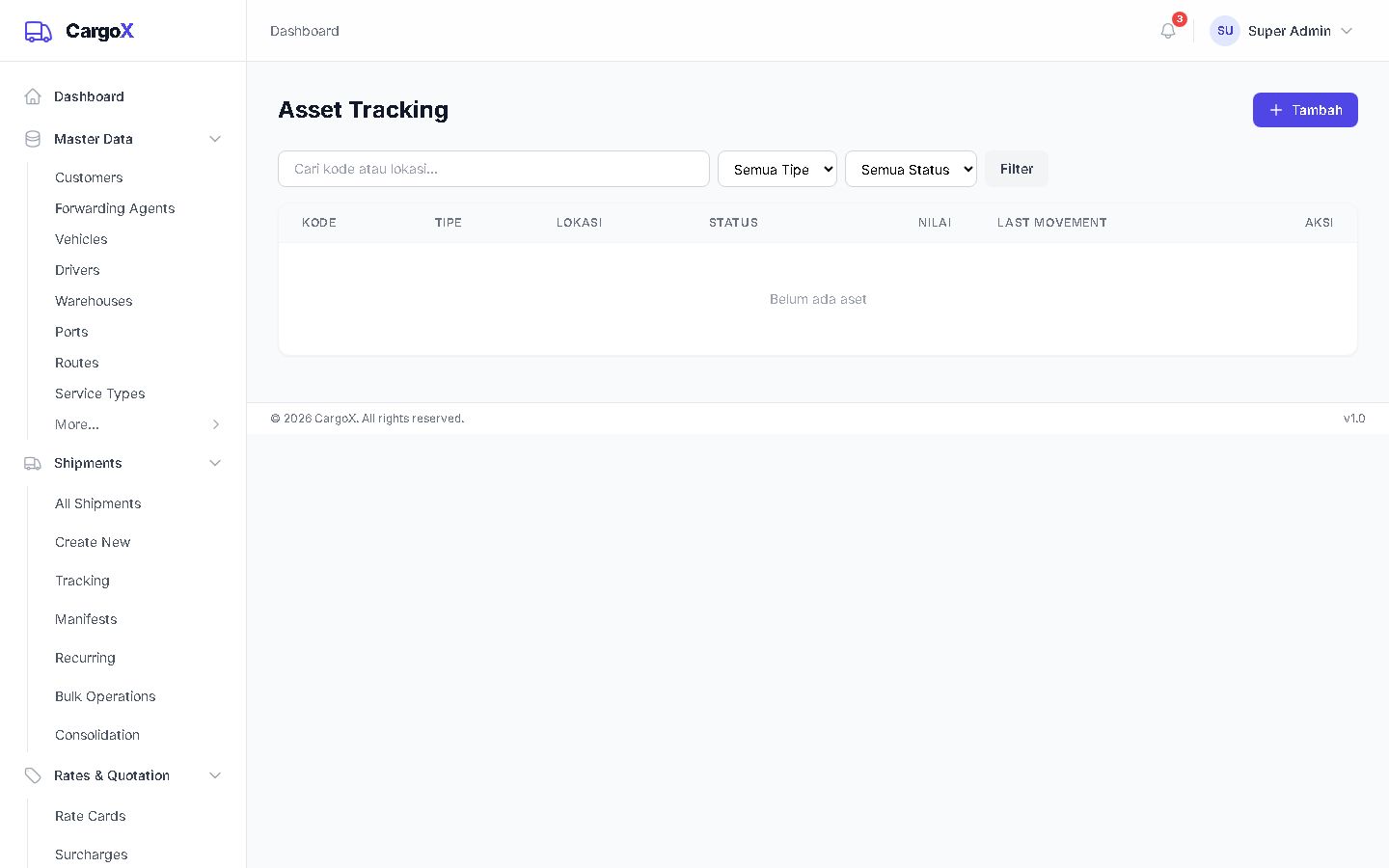 Asset Tracking