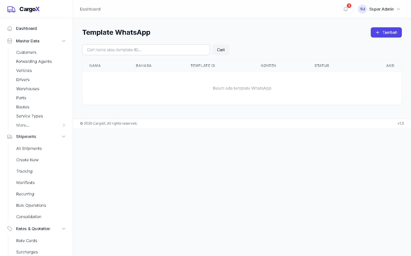 WhatsApp Templates